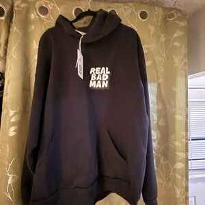 Real Bad Man Hoodie 2xl heavyweight